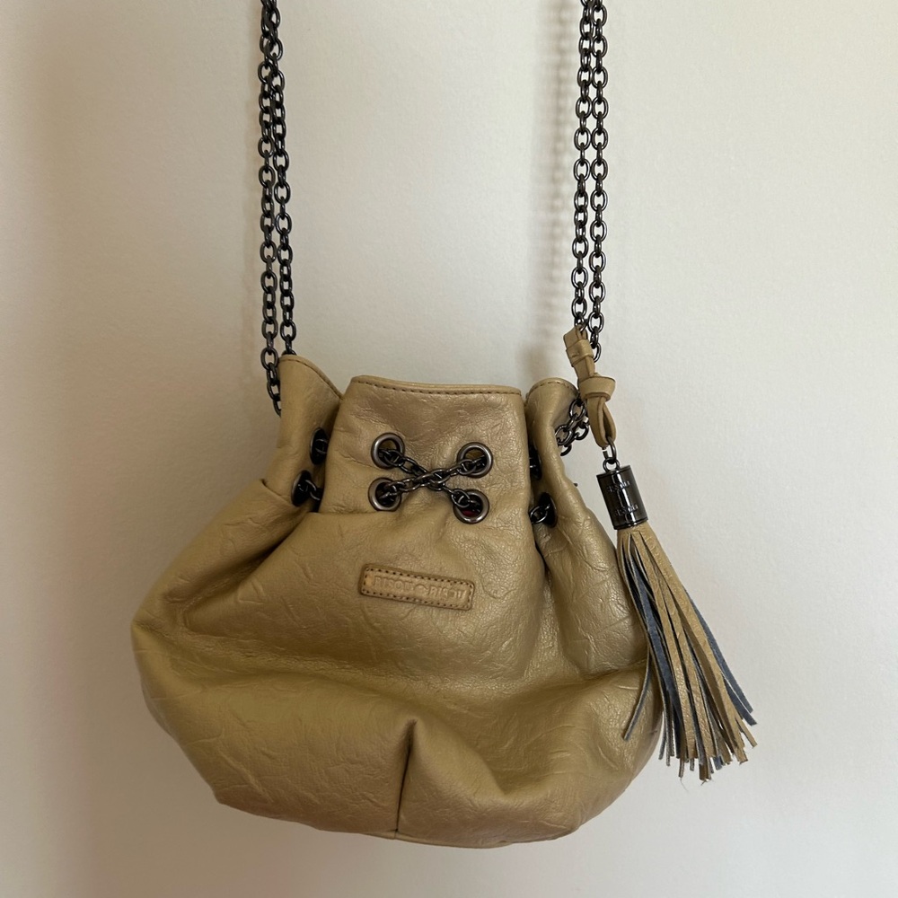 Black and gold chain y2K archival unique purse